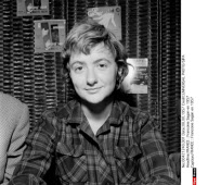 FRANCE : Francoise Sagan en 1957