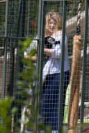 *EXCLUSIVE* Kirstie Alley has entered the monkey cage