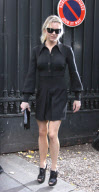 Arrivals at the MIU MIU fashion show Spring Summer 2010 in Paris