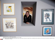 GENEVA: Swiss cartoonist Philippe Chapuis aka Zep in his studio