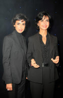 Rachida Dati inaugure sa statue de Cire au Musee Grevin a Paris.