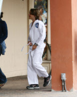 Michael Jackson's 3 children go to Karate Class
