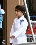 Michael Jackson's 3 children go to Karate Class