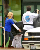 The Jackson Kids Cover Up After Karate Practice