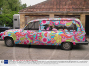 The Psychedelic Hearse, Taunton, Somerset, Britain - Oct 2009