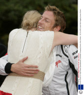 Jenson Button at Virgin Media Speedweek50, Bluewater Shopping Centre, Kent, Britain - 20 Oct 2009