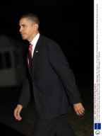US President Barack Obama returns to the White House, Washington DC, America - 20 Oct 2009