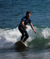 Sean Penn enjoys a day at the beach