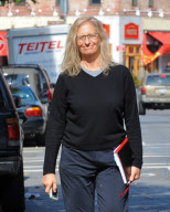 Annie Leibovitz Strolls in the West Village