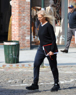 Annie Leibovitz Strolls in the West Village
