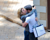 Kellan Lutz and AnnaLynne McCord Steal Kisses