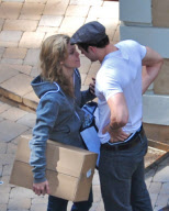 Kellan Lutz and AnnaLynne McCord Steal Kisses