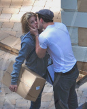 Kellan Lutz and AnnaLynne McCord Steal Kisses
