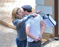 Kellan Lutz and AnnaLynne McCord Steal Kisses