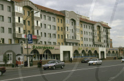 The city center of Astana