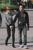 Ashlee Simpson and Pete Wentz Bring Bronx to Disneyland