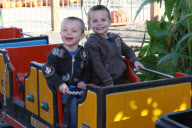 *EXCLUSIVE* Kevin Federline takes his boys to the Pumpkin Patch - Part 2