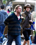 Liv Tyler and Her Ex-husband Royston Langdon take their son to Disneyland
