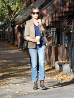 Michelle Williams with Matilda Rose in NYC