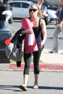 EXCLUSIVE Reese Witherspoon leaving yoga
