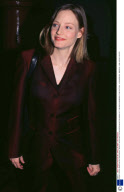 JODIE FOSTER ANNOUNCES PREGNANCY WHILST RECEIVING THE MODERN MASTER AWARD AT THE SANTA BARBARA FILM FESTIVAL, LOS ANGELES, AMERICA, 1998