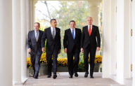 US President Barack Obama hosts US and European Union Summit at the White House, Washington DC, America - 03 Nov 2009