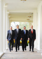US President Barack Obama hosts US and European Union Summit at the White House, Washington DC, America - 03 Nov 2009