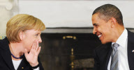 President Obama Meets With German Chancellor Merkel at White House