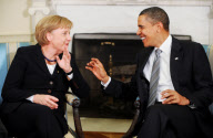 President Obama Meets With German Chancellor Merkel at White House