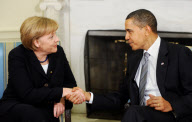 President Obama Meets With German Chancellor Merkel at White House