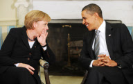President Obama Meets With German Chancellor Merkel at White House
