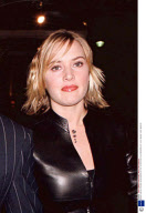 DENISE VAN OUTEN AND ALAN DAVIES AFTER THE BRITISH FILM PREMIERE OF "HOLY SMOKE"
