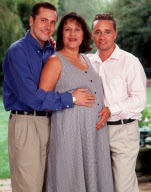 BARRIE DREWITT AND TONY BARLOW - A GAY COUPLE FROM ESSEX WHO ARE TO HAVE TWINS, BORN TO A SURROGATE MOTHER THAT THEY HAVE FOUND FROM AMERICA - ROSALIND BELLAMY.