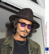 Johnny Depp at San Lorenzo, London, Britain - 04 Jul 2006