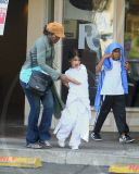 Michael Jackson's Three Children Leave Karate Class