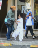 Michael Jackson's Three Children Leave Karate Class