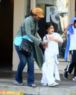 Michael Jackson's Three Children Leave Karate Class