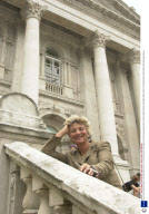 Dame Vivien Duffield Outside Tate Britain Where She Is To Be Awarded The Montblanc Arts Patronage Award.