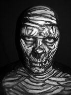 James Kuhn Facepaint, Michigan, America - Nov 2009