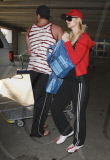 Paris and Doug stock up on DVD's and video games