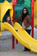Camila Alves and Levi: Playground Fun Time