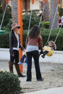 Camila Alves and Levi: Playground Fun Time
