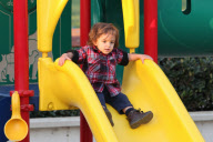 Camila Alves and Levi: Playground Fun Time