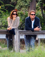 Cindy Crawford and Rande Gerber Bring the Kids to Disneyland