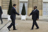 Nicolas Sarkozy receives Ali Bongo