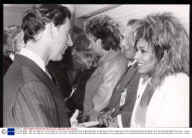 Prince Of Wales - 20th June 1986 Hrh Prince Charles At The Princes Trust Birthday Party At Wembley When He Met Many Of The Leading Stars Of The Pop And Entertainment World. He Is Pictured Talking With Tina Turner....royalty
