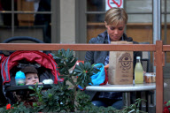 Jaime Pressly, Baby Dezi And Husband Simran Enjoy Family Time In Santa Monica