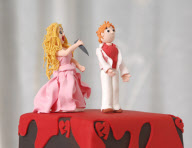 Demand grows for divorce celebration cakes, Brighton, Sussex, Britain - 20 Nov 2009