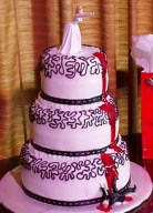Demand grows for divorce celebration cakes, Brighton, Sussex, Britain - 20 Nov 2009