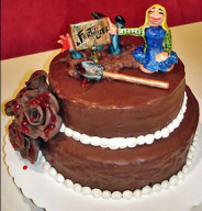 Demand grows for divorce celebration cakes, Brighton, Sussex, Britain - 20 Nov 2009